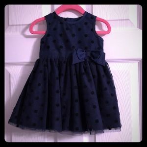 Navy Blue Dress (9M)